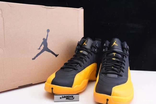 12 Air Jordan University Retro Black Gold 130690-070 0818